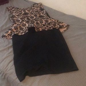 Super cute peplum dress by Iris